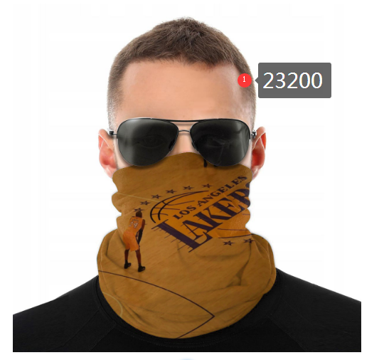 NBA 2021 Los Angeles Lakers #24 kobe bryant 23200 Dust mask with filter->nba dust mask->Sports Accessory